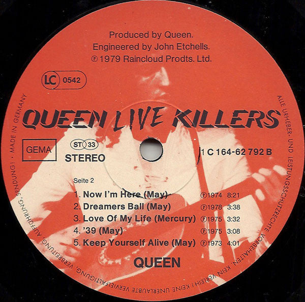 Queen - Live Killers (Vinyl) (2)