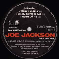 Joe Jackson - Body And Soul (Vinyl)