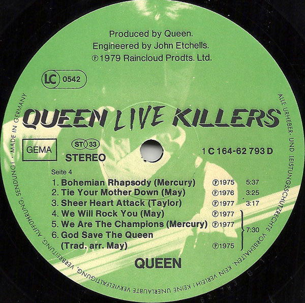 Queen - Live Killers (Vinyl) (2)