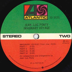 Jean-Luc Ponty - Imaginary Voyage (Vinyl)