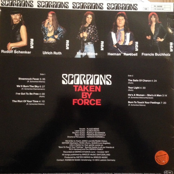 Scorpions - Taken By Force (Vinyl)