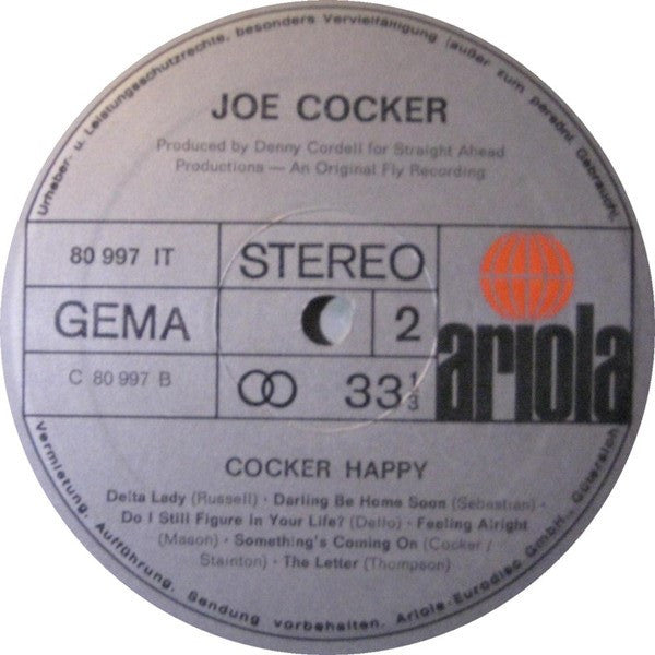 Joe Cocker - Cocker Happy (Vinyl)