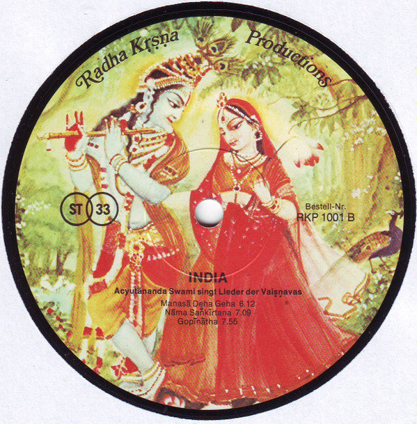 Acyutananda Swami - India (Vinyl)