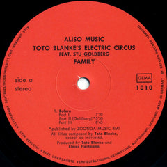 Toto Blanke's Electric Circus Featuring Stu Goldberg - Family (Vinyl)