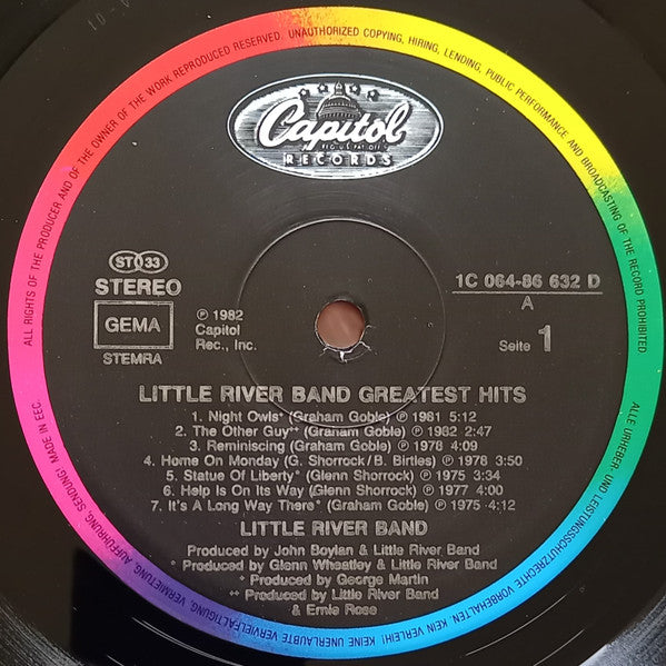 Little River Band - Greatest Hits (Vinyl)