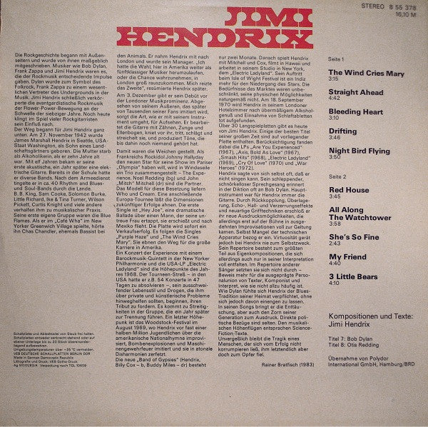 Jimi Hendrix - Jimi Hendrix (Vinyl)