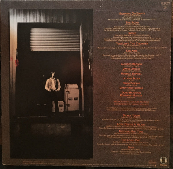 Jackson Browne - Running On Empty (Vinyl)