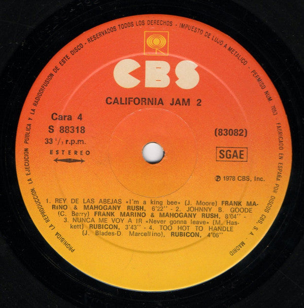 Various - California Jam 2 (Vinyl) (2)