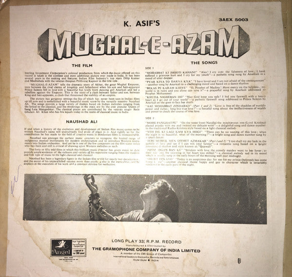 Naushad - Mughal-E-Azam (Vinyl)