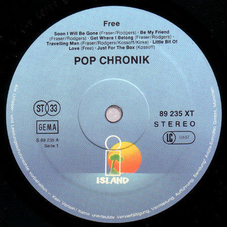 Free - Pop Chronik 19 (Vinyl) (2)