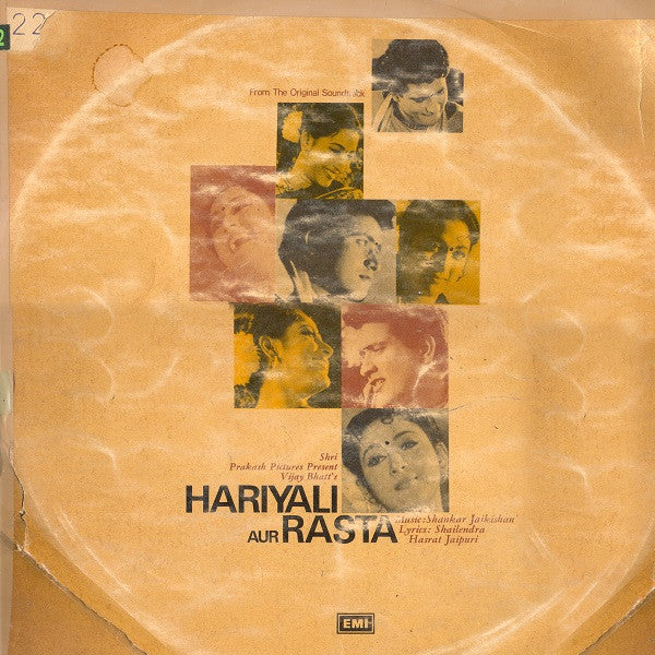 Shankar-Jaikishan, Shailendra, Hasrat Jaipuri - Hariyali Aur Rasta (Vinyl)