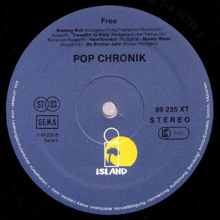 Free - Pop Chronik 19 (Vinyl) (2)