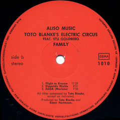 Toto Blanke's Electric Circus Featuring Stu Goldberg - Family (Vinyl)