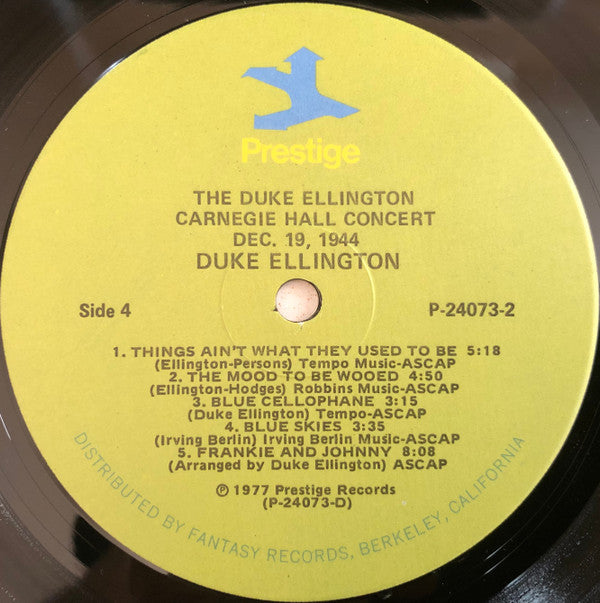 Duke Ellington - The Duke Ellington Carnegie Hall Concerts December 1944 (Vinyl) (2)