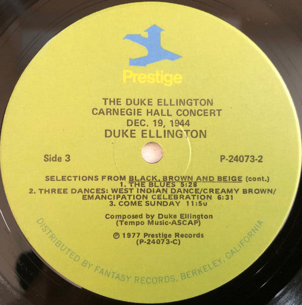 Duke Ellington - The Duke Ellington Carnegie Hall Concerts December 1944 (Vinyl) (2)