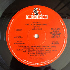 Bappi Lahiri, Indivar - Justice Chaudhury (Vinyl)