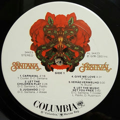 Santana - Festivál (Vinyl)