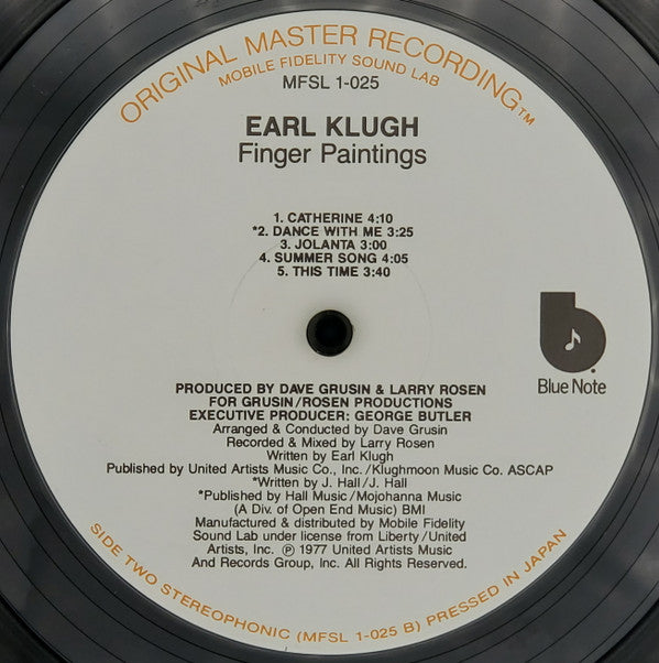 Earl Klugh - Finger Paintings (Vinyl)