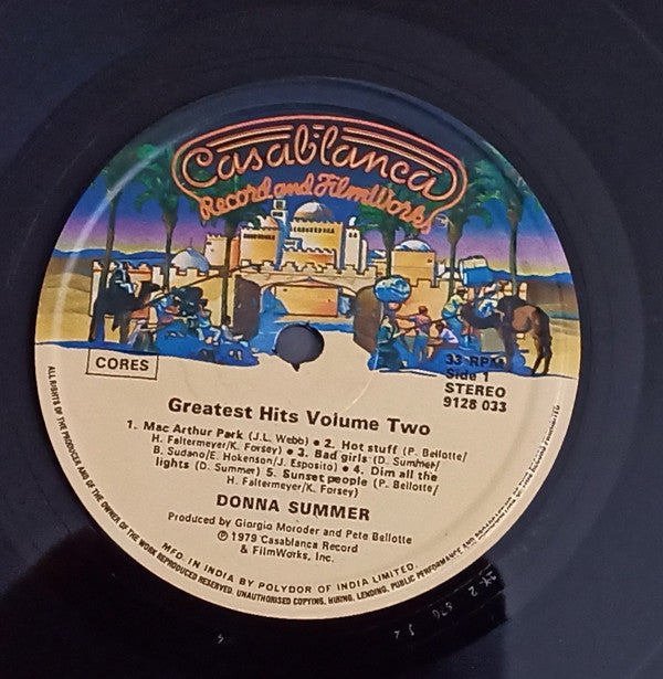 Donna Summer - Greatest Hits - Volume Two (Vinyl)