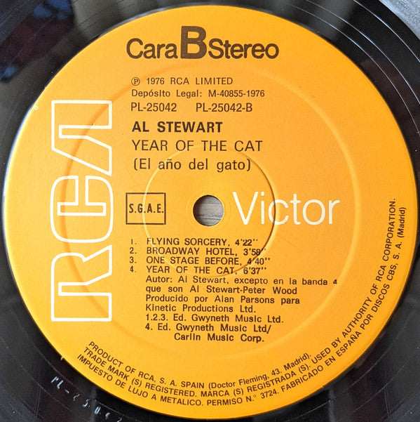 Al Stewart - Year Of The Cat (El Año Del Gato) (Vinyl)