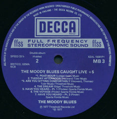 Moody Blues, The - Caught Live +5 (Vinyl) (2)