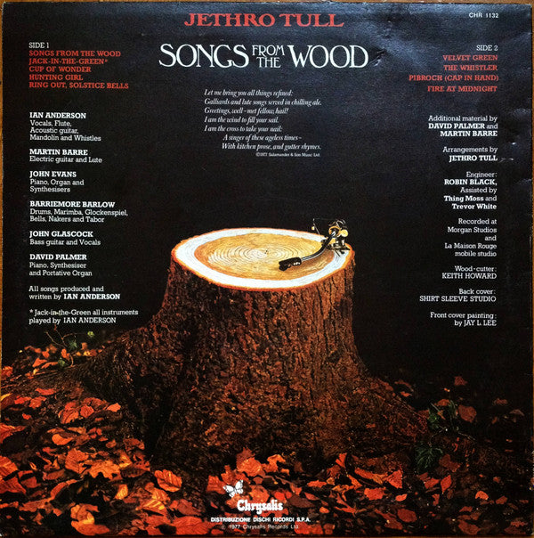 Jethro Tull - Songs From The Wood (Vinyl)