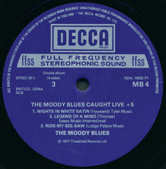 Moody Blues, The - Caught Live +5 (Vinyl) (2)