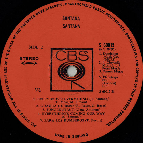 Santana - Santana (Vinyl)