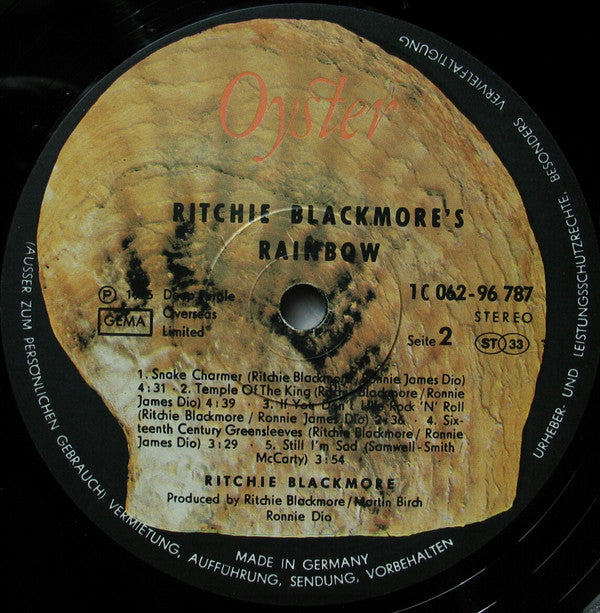 Rainbow - Ritchie Blackmore's Rainbow (Vinyl)