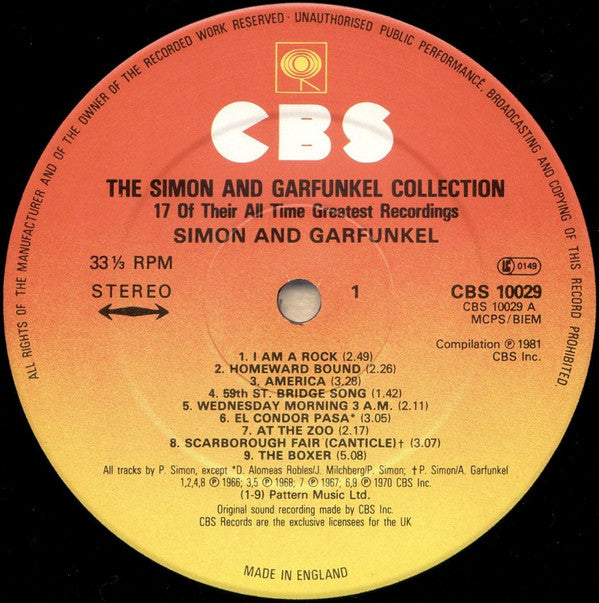 Simon & Garfunkel - The Simon And Garfunkel Collection (Vinyl)