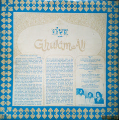 Ghulam Ali - Live In India (Urdu Ghazals) (Vinyl) (2)