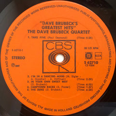 Dave Brubeck - Dave Brubeck's Greatest Hits (Vinyl)