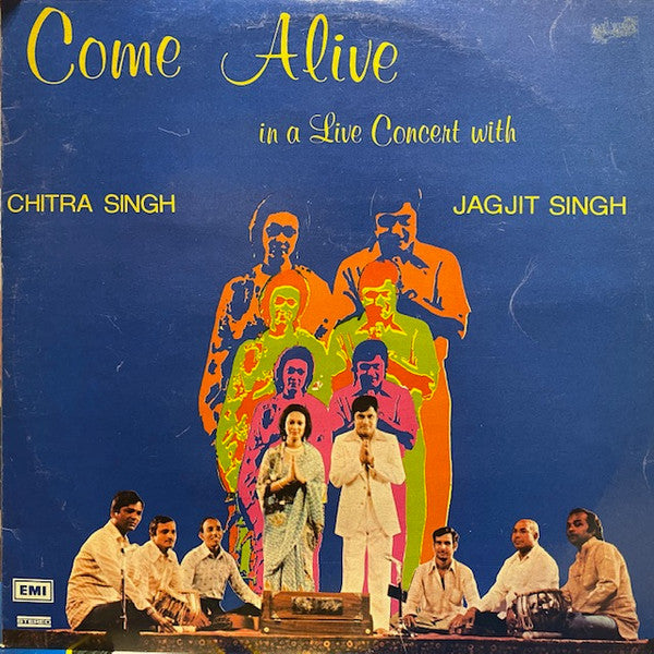 Jagjit & Chitra Singh - Come Alive (In A Live Concert With Chitra Singh & Jagjit Singh) (Vinyl) (2)