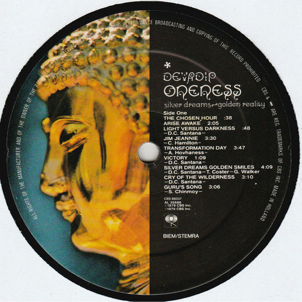 Devadip - Oneness (Silver Dreams - Golden Reality) (Vinyl)