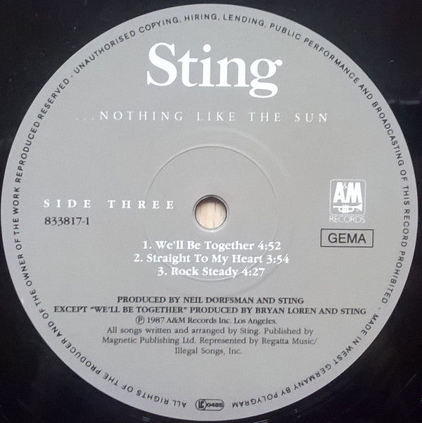 Sting - ...Nothing Like The Sun (Vinyl) (2)