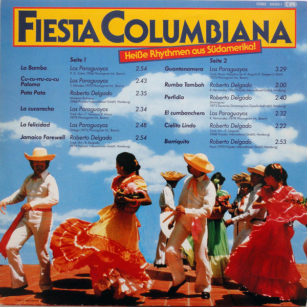 Various - Fiesta Columbiana (Heiße Rhythmen Aus Südamerika!) (Vinyl)