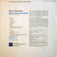 Modest Mussorgsky - Gerhard Eckle - Bilder Einer Ausstellung · Meditation (Vinyl)