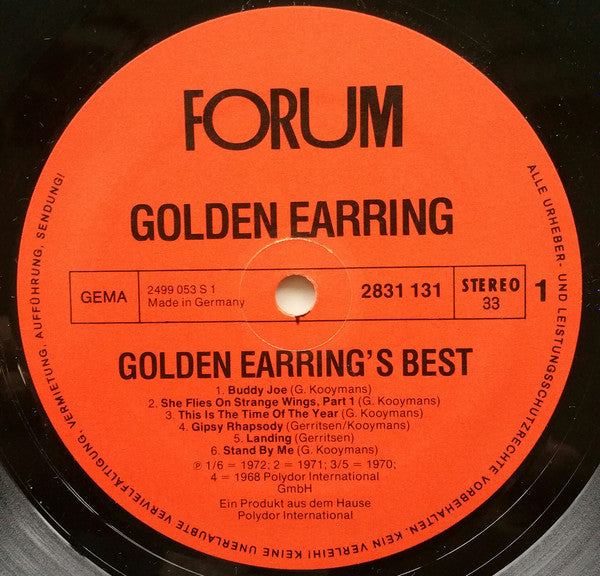 Golden Earring - Golden Earring's Best (Vinyl)