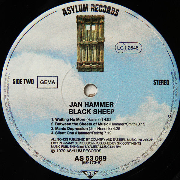 Hammer (7) - Black Sheep (Vinyl)