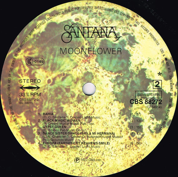 Santana - Moonflower (Vinyl) (2)