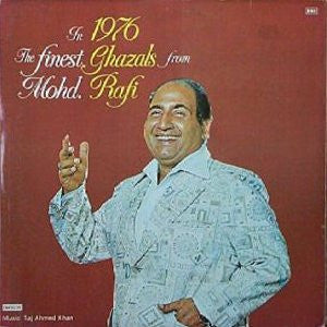 Mohammed Rafi - In 1976 The Finest Ghazals From Mohd. Rafi (Vinyl)