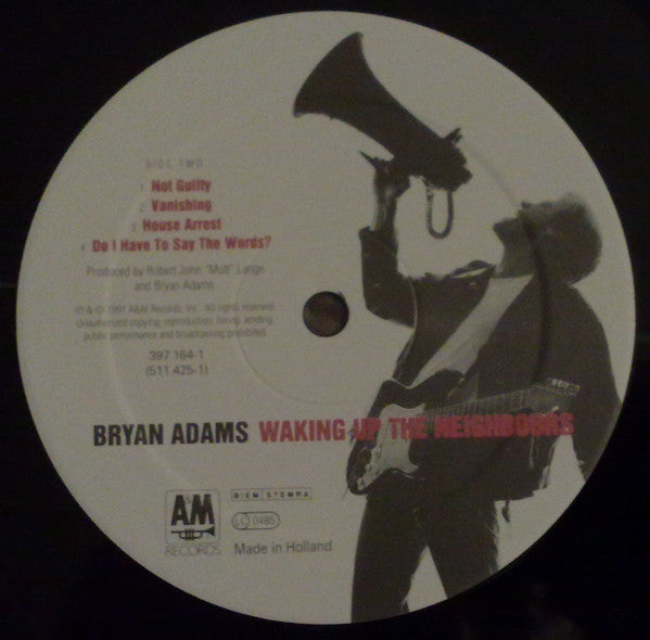 Bryan Adams - Waking Up The Neighbours (Vinyl) (2)