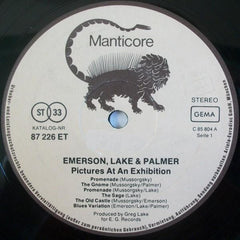 Emerson, Lake & Palmer - Pictures At An Exhibition (Vinyl)