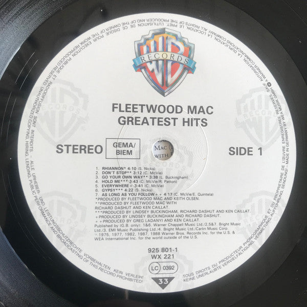 Fleetwood Mac - Greatest Hits (Vinyl)