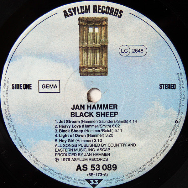 Hammer (7) - Black Sheep (Vinyl)