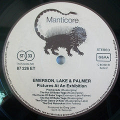 Emerson, Lake & Palmer - Pictures At An Exhibition (Vinyl)