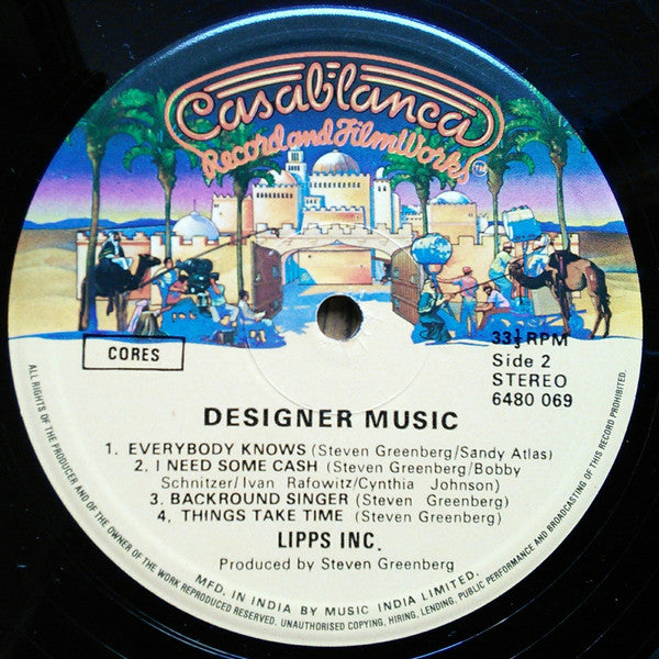 Lipps, Inc. - Designer Music (Vinyl)