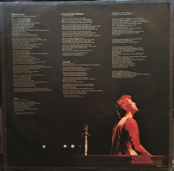 Jackson Browne - Running On Empty (Vinyl)