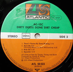 AC/DC - Dirty Deeds Done Dirt Cheap (Vinyl)