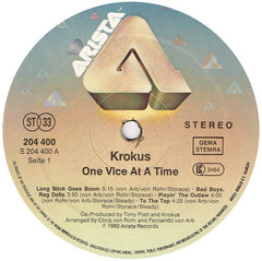 Krokus - One Vice At A Time (Vinyl)